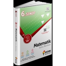 6. Sınıf Matematik Üç Adım Soru Bankası -  Aydın Yayınları