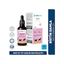 Onevet Kedi ve Köpekler İçin Tüy Dökülmesini Önleyici Biotin Damla 50 Ml