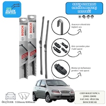 Chevrolet Kalos 2005-2009 Ön Sağ-sol Silecek Bosch Aeron Eco 550mm/400mm