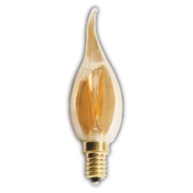 5 Adet Cata Ct 4281 Kıvrık Led Rustik Ampul 4w Amber Işık E14 Duy