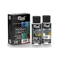 Rich Mozaik Çatlatma Step 1-step 2