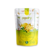 Dondurularak Kurutulmuş Limon - Freeze Dry Limon 17g Katkısız Çıtır Meyve Atıştırmalığı 17 G