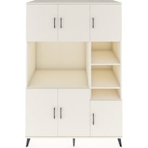 Kronos Dolap 10 Raflı 6 Kapaklı 132x59x195 Aytaşı-aytaşı/aytaşı Aytaşı