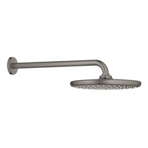 Grohe Tempesta 250 Tepe Duşu Set 380 Mm, 1 Akışlı Brushed Hard Graphite 26663al0 Metalik
