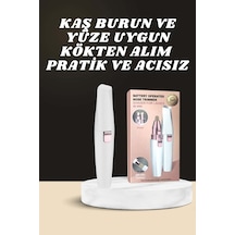 Kulak - 371 - Burun Ve Yüz Epilasyon Aleti Ve Yüz Masaj Aleti İkili Cilt - Aconcept - Bakım Seti