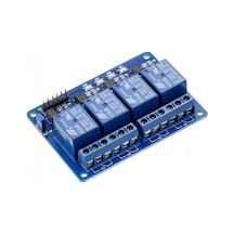 Makermarketim-5V 4 Kanal Röle Kartı (Geliştirme Kartlarıyla Uyumlu)