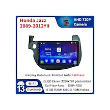 Honda Jazz 2009-2012yıl Carplay 9inç 8/128gb Multimedya