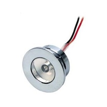 Merdiven Lambası. Kromaj. Ledli. 12V. 31Mm Beyaz