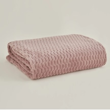 Karaca Raunda Well Tek Kişilik Gül Kurusu Beyaz