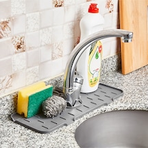 Su Tutucu Musluk Matı Mutfak Banyo Için Koruyucu Musluk Lavabo Bulaşık Süngeri Matı Plastik Diğer