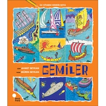 İlk Kitabını Kendin Boya - Gemiler - Müren Beykan - Günışığı Kitaplığı