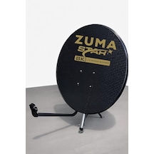 Zumastar 85cm 0.70mm Çanak Anten Siyah