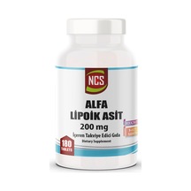 Ncs Alfa Lipoik Coenzim 200 Mg 180 Tablet