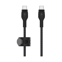Belkin Cab011ds1mbk Boostcharge Pro Flex 60w Usb-c To Usb-c 1m Kablo - Siyah