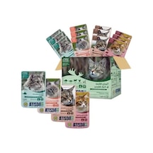 Jöle İçinde Balık Ve Etli Kedi Konservesi, 12x85 Gr