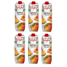Meysu Şeftali Nektarı 1 Lt X 6 Adet