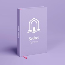 Sohbet Ajandası Özel Seri Mor Açık Gri