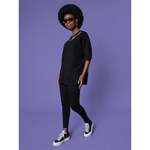 Natalie Skinny Fit Kadın Pantolon siyah