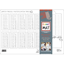 Funny Mat - Çarpım Tablosu 33,5x48cm - Rxlu-586965