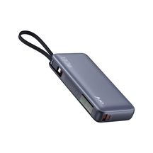 20000mah 130w Led Ekranlı Usb-a + Type-c Kablolu Powerbank Taşınabilir Hızlı Şarj Cihazı