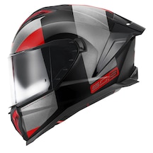 Givi 50.3 Vısıon Kapalı Motosiklet Kaskı Siyah - Titanyum - Kırmızı