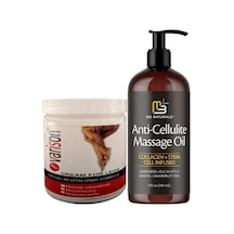 Hubrendy Sh Varison 200 Ml Bacak Bakım Kremi + Anti-cellulite Massage Oil 240 Ml Masaj Yağı