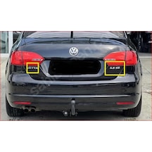 Volkswagen Jetta Ve 2.5 Se Krom Bagaj Yazısı Seti 2'li Paket