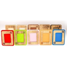 Fotoğraf Çerçevesi Ahşap 10 Adet