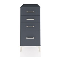 Kronos Komodin 4 Çekmeceli 44x59x96 Antrasit-antrasit Antrasit