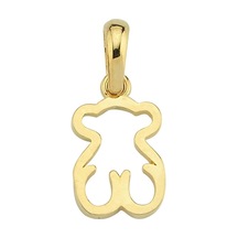 Goldkupe 14 Ayar Altın Ayıcık Kolye Ucu 0,67 Gr-3410