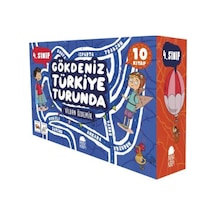 Mavi Kirpi Gökdeniz Türkiye Turunda 4.Sınıf Seti (10 Kitap)