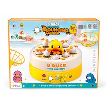 B.duck And Friends Bouncing Carousel Eğitici Beceri Oyunu