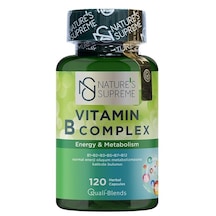 Natures Supreme Vitamin B Complex 120 Kapsül Aromasiz