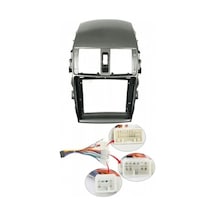 Toyota Corolla 2008 - 2013 Gri Multimedya Çerçevesi