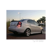 Hyundai Accent Yan Marşpiyel Plastik Boyasız