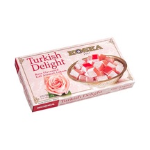 Koska Gül Aromalı Lokum 500g - Geleneksel Türk Lezzeti 8'li Avantaj Paketi Mıchu