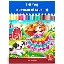 3-6 Yaş Boyama Kitap Seti 3 Kitap