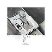 Toyota Yaris Cross Uyumlu Vites Etrafı Ve Vites Gösterge Piano Black Tpu Koruyucu 2li Set 2025