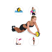 Spor Byfit Ab-Wheel Karın Kası Tekeri + Denge Topu + Pilates Band (484247141)