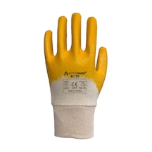 Activehand Ac-01 Nitril Kaplama Yağa Dirençli Eldiven
