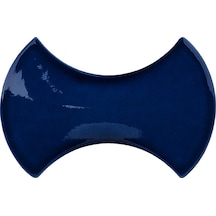 Can Seramik - 12x20 Cm. Kabartmalı Kemik Çini Karo N11.95