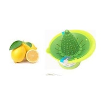 Limon Suyu Hazneli Pratik Limon Sıkacağı Sıkma Aleti Plastik Plastik Diğer