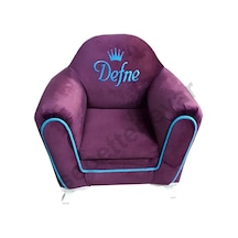 Isme Özel Şeritli Çocuk Koltuğu Bordo (324111040)