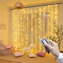 8 Modlu 3 Mt X 3 Mt Perde Led 10 Sarkıtlı Usb Li 3 Metre