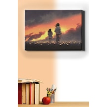 Webstyle Sayılarla Boyama Seti Kasnaklı Kırda Günbatımı 60 X 75 Cm