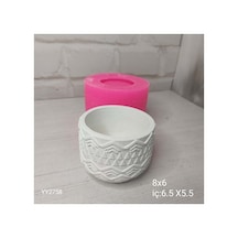 Yy2758 Sukulent Saksı Silikon Kalıp