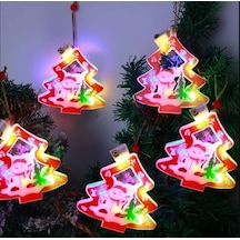 Kardan Adam Motifli 5&apos Li Led Ağaç Dekoratif Lambayılbaşı Renkli Işıklar Asılı Işık Sahne Düzeni Rgb Aydınlatma Zinciri Noel Süsleri Diğer