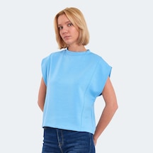 Slazenger VINCENZA Kadın  Mavi Tişört