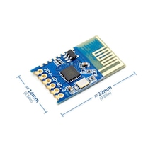 Jdy-40 2.4ghz Kablosuz Seri Alıcı Verici Transceiver Modülü 120 Metre Serial Port Rf Uzaktan