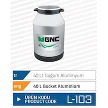 Gnc 40 Lt Güğüm (Alüminyum)